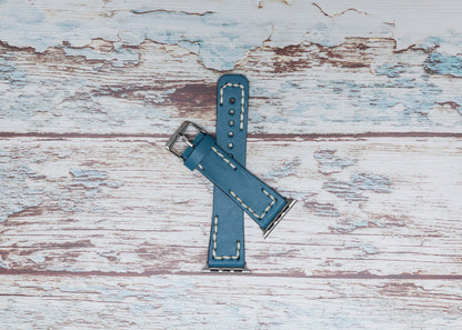 Handmade Genuine Leather Apple Watch Band Series 11/10/9/8/7/6/5/4/ SE / Ultra 1/2/3