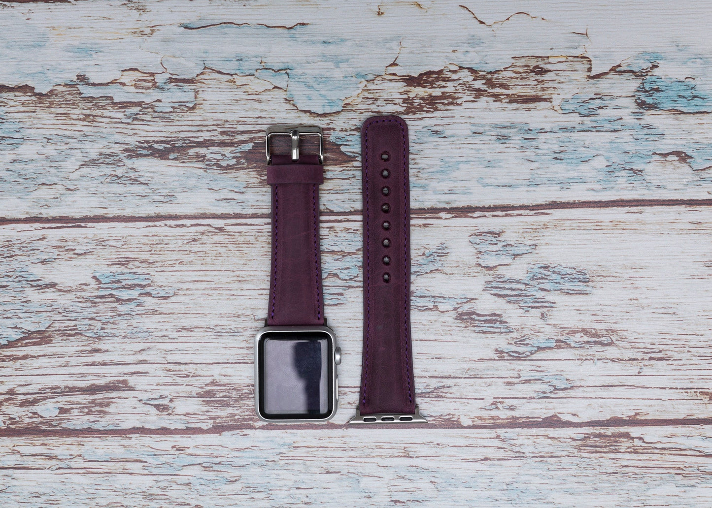 Genuine Leather Apple Watch Band Series 11/10/9/8/7/6/5/4/ SE / Ultra 1/2/3