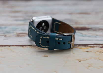 Handmade Genuine Leather Apple Watch Band Series 11/10/9/8/7/6/5/4/ SE / Ultra 1/2/3