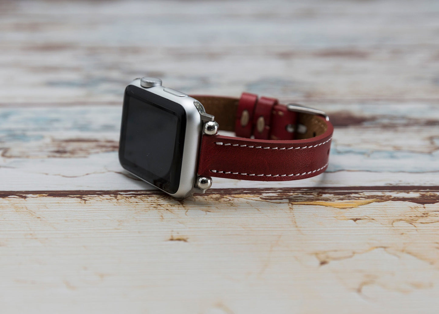 Genuine Leather Apple Watch Band Series 11/10/9/8/7/6/5/4/ SE / Ultra 1/2/3