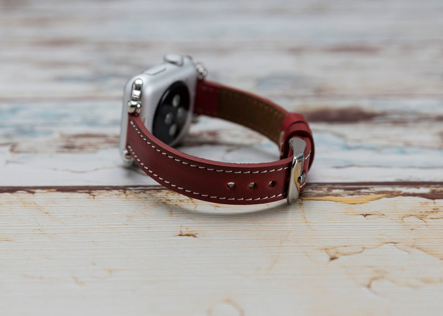 Genuine Leather Apple Watch Band Series 11/10/9/8/7/6/5/4/ SE / Ultra 1/2/3