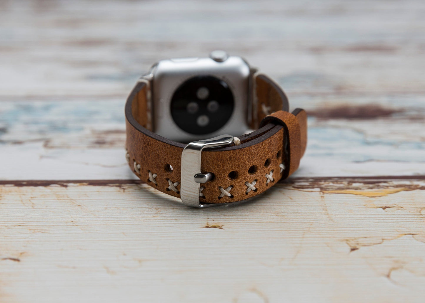 Handmade Genuine Leather Apple Watch Band Series 11/10/9/8/7/6/5/4/ SE / Ultra 1/2/3