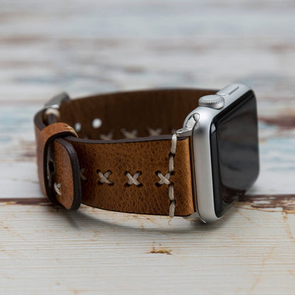 Handmade Genuine Leather Apple Watch Band Series 11/10/9/8/7/6/5/4/ SE / Ultra 1/2/3