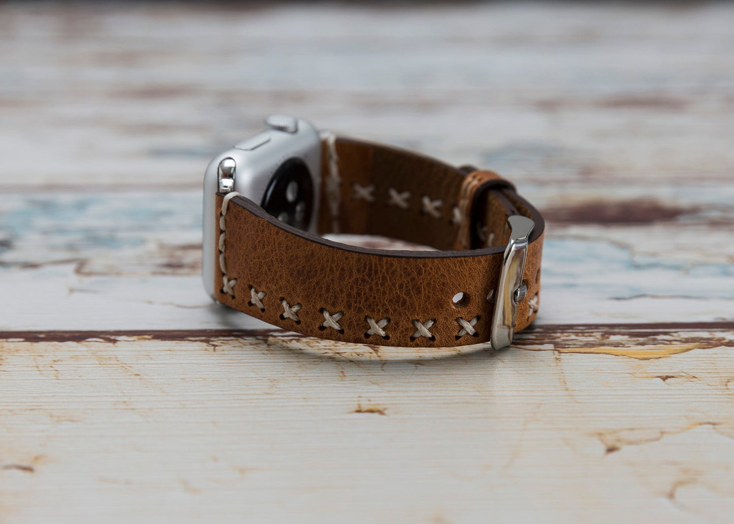 Handmade Genuine Leather Apple Watch Band Series 11/10/9/8/7/6/5/4/ SE / Ultra 1/2/3