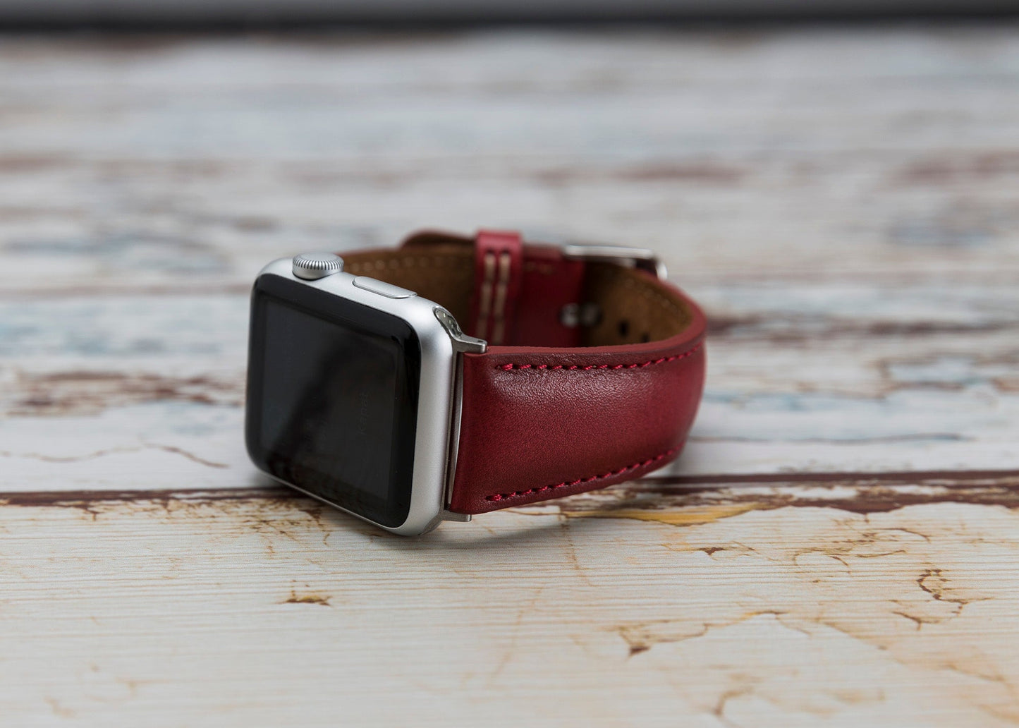 Genuine Leather Apple Watch Band Series 11/10/9/8/7/6/5/4/ SE / Ultra 1/2/3