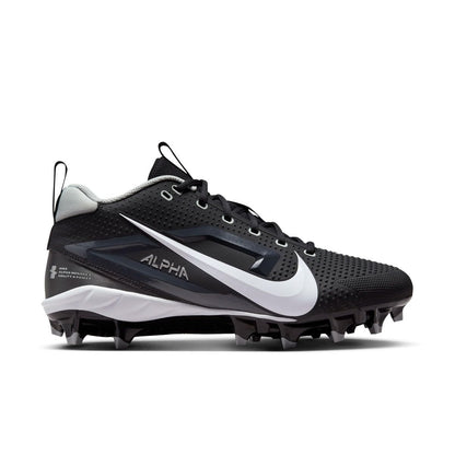 Nike Alpha Menace 4 Varsity Molded Football Cleats SZ 8 Black | White