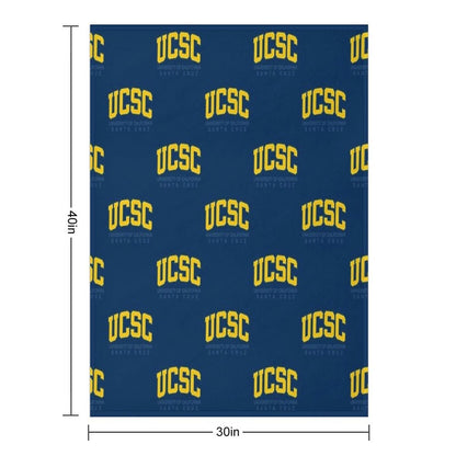 Uc Santa Cruz  Ucsc Throw Blanket