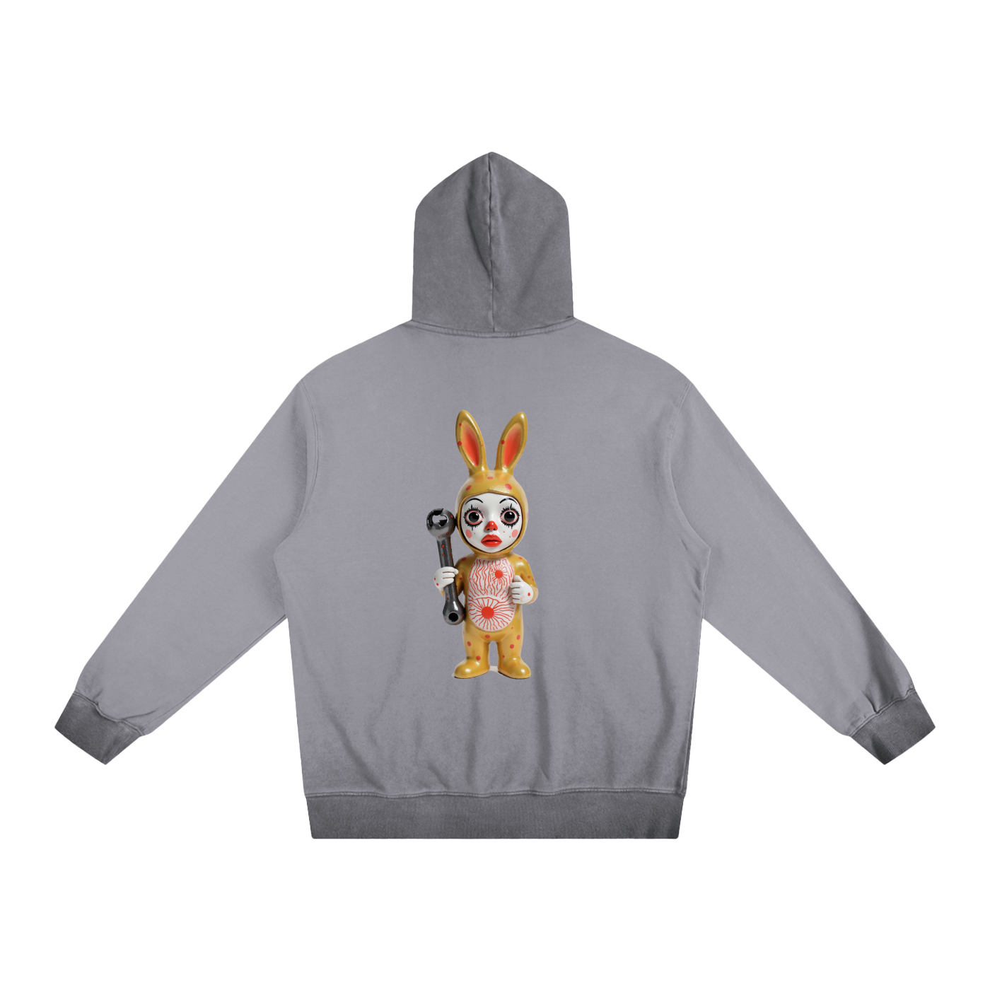 Ratchet Bunneez Ombre Stone Washed Colorpointed Hoodie
