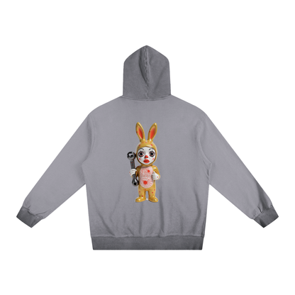 Ratchet Bunneez Ombre Stone Washed Colorpointed Hoodie