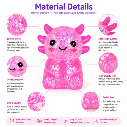 Axolotl Squishy Sensory Fidget Toy