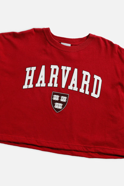 Rework Harvard Crop Tee - XL