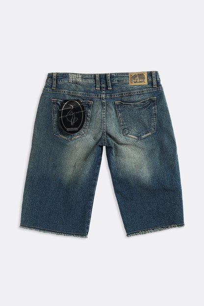 Deadstock Baby Phat Bedazzled Denim Shorts - W31