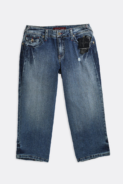 Deadstock Baby Phat Pink Button Denim Capris - W29