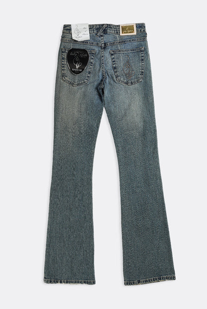 Deadstock Baby Phat Checkered Denim Pants - W26, W28, W29, W31