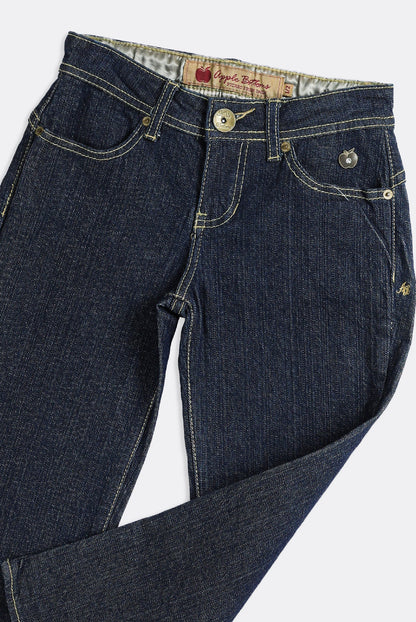 Deadstock Apple Bottom Classic Dark Wash Denim Capris - W25, W27
