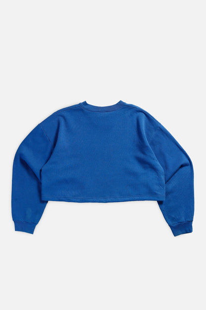 Rework Kentucky Wildcats Crop Sweatshirt - L