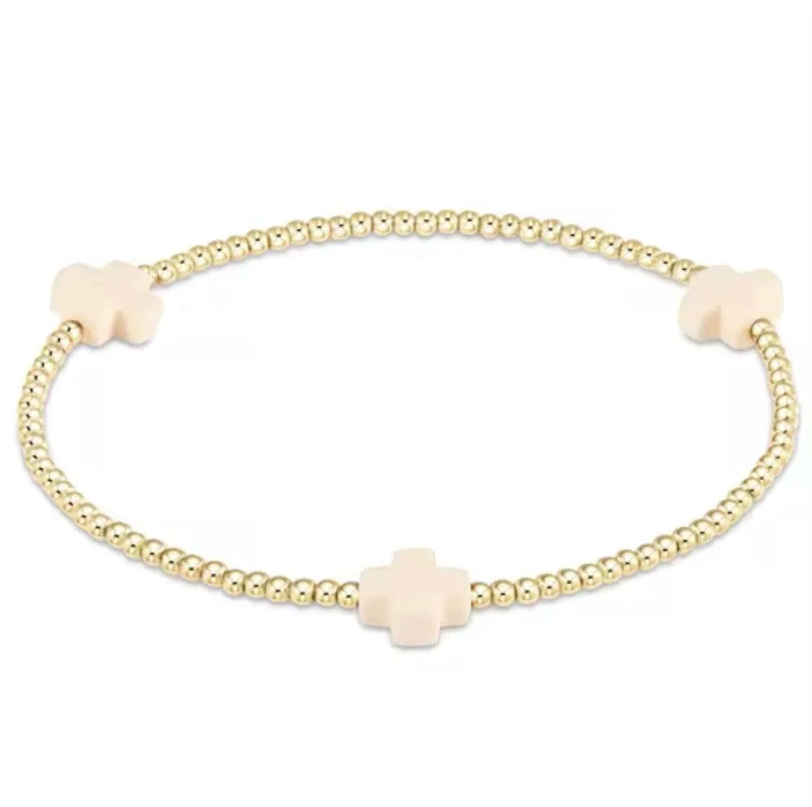 Faith Cross Beaded Waterproof Non-Tarnish Bracelets - Triathlete Store
