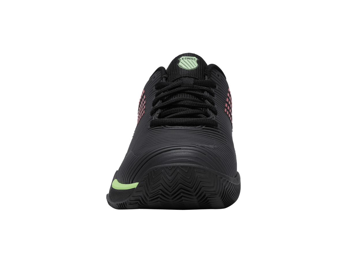 06614-034-M | HYPERCOURT EXPRESS 2 CLAY | BLACK/SOFT NEON GREEN/NEON LAVA