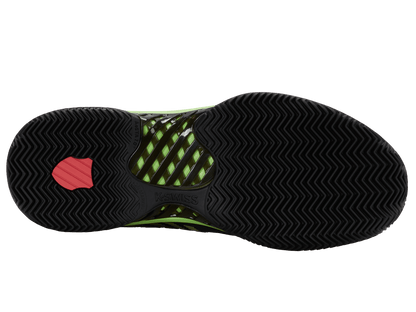 06614-034-M | HYPERCOURT EXPRESS 2 CLAY | BLACK/SOFT NEON GREEN/NEON LAVA