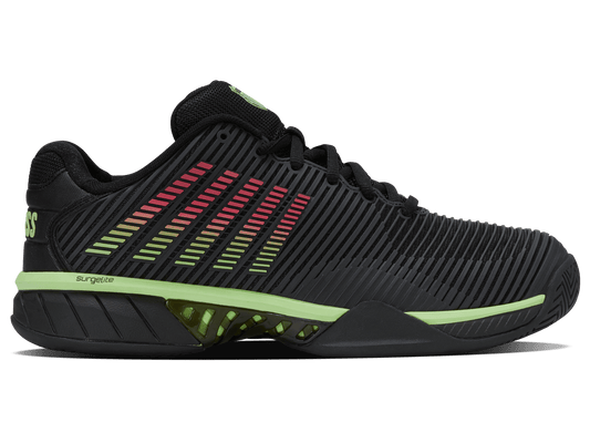 06806-034-W | HYPERCOURT EXPRESS 2-2E | BLACK/SOFT NEON GREEN/NEON LAVA
