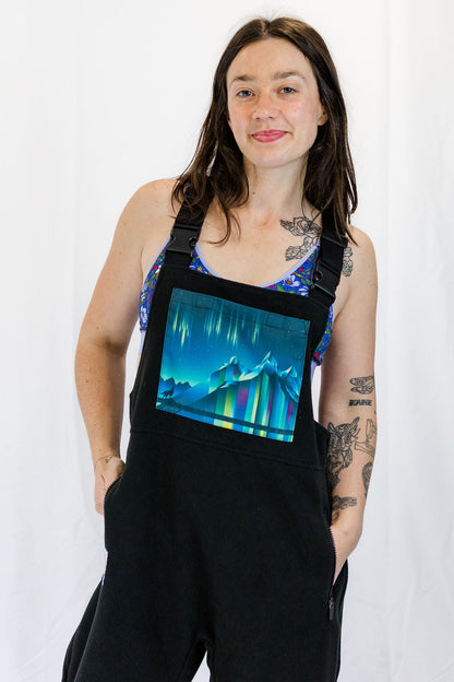 Free Spirit Fleece Overalls