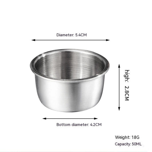 Stainless Steel Gecko Feeding Dishes