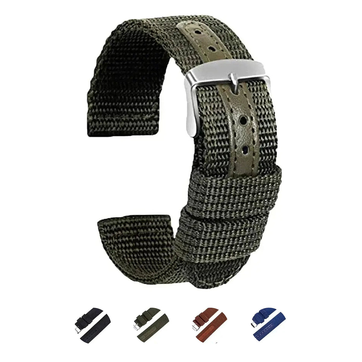 Suunto Race, Vertical & 9 Peak Textured Nylon Band with Center Panel