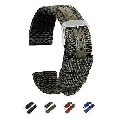 Suunto Race, Vertical & 9 Peak Textured Nylon Band with Center Panel