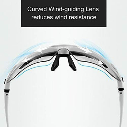 Cycling Sunglasses Photochromic Glasses Full Frame Eyewear