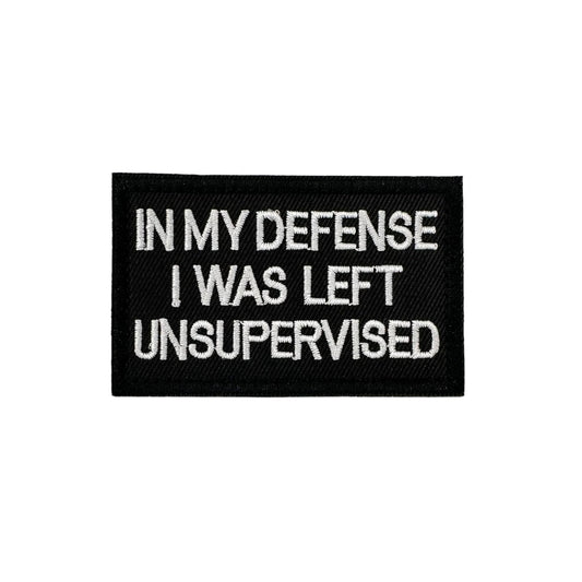IN MY DEFENSE Morale Patch