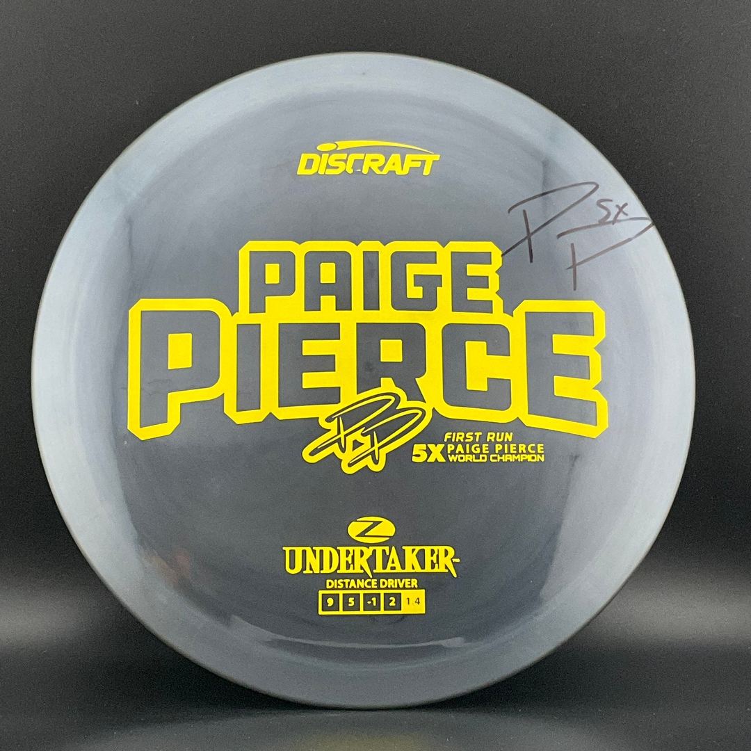 Z Line Undertaker *Signed* - 2020 Paige Pierce 5x - First Run!