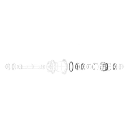 sram xd freehub body