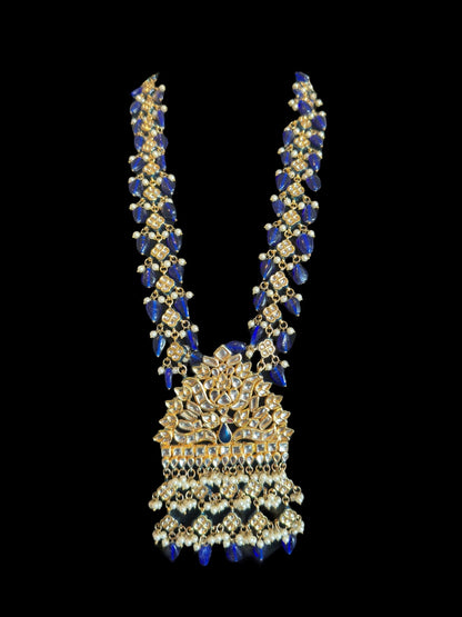 PS533 Ella rani haar in blue beads ( READY TO SHIP )