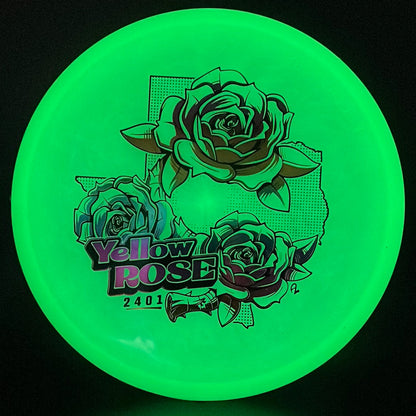 Alpha Glow Yellow Rose - First Run