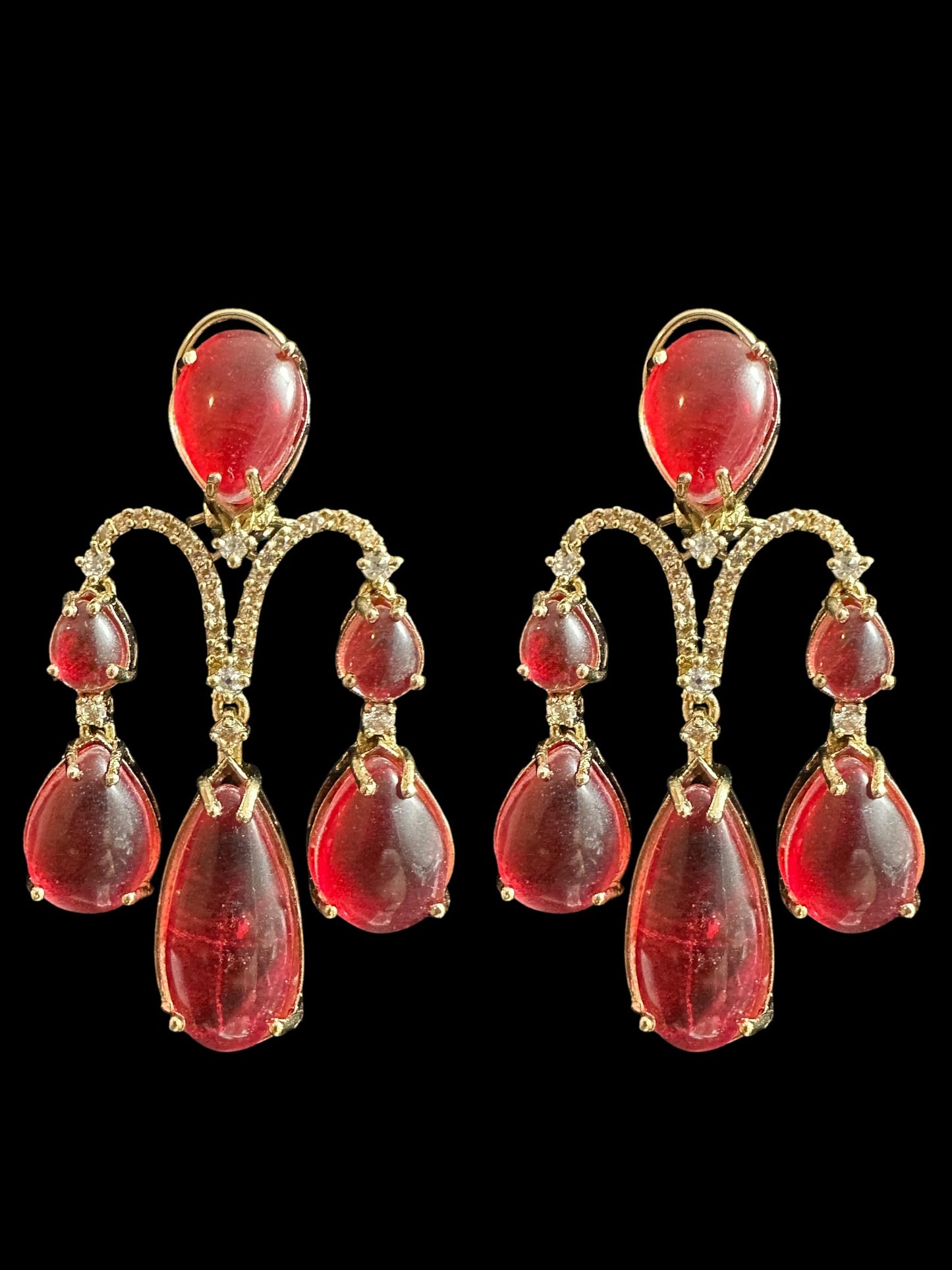 DER712 Cz earrings