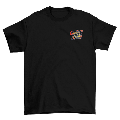 Guitars Thru The Years Music T-Shirt