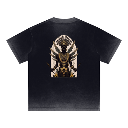 Amaru Khan Stars Quattra Reverse Dyed T-shirt