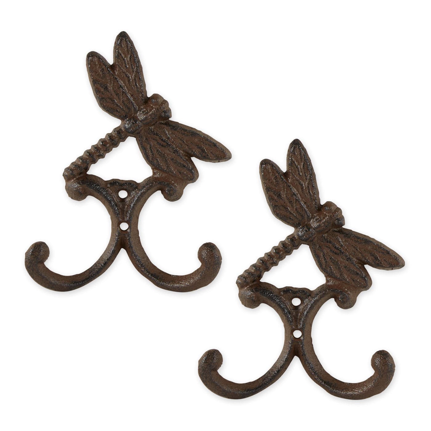 DRAGONFLY WALL HOOK SET OF 2