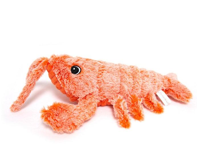 Interactive Lobster Plush Cat Toy