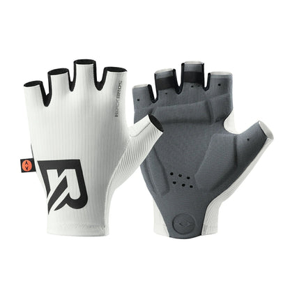 ROCKBROS Elastic Interface® Half-Finger Gel Padded Cycling Gloves - Triathlete Store