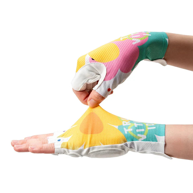 TVI ROCKBROS Women’s Half-Finger Fishing and Cycling Gloves
