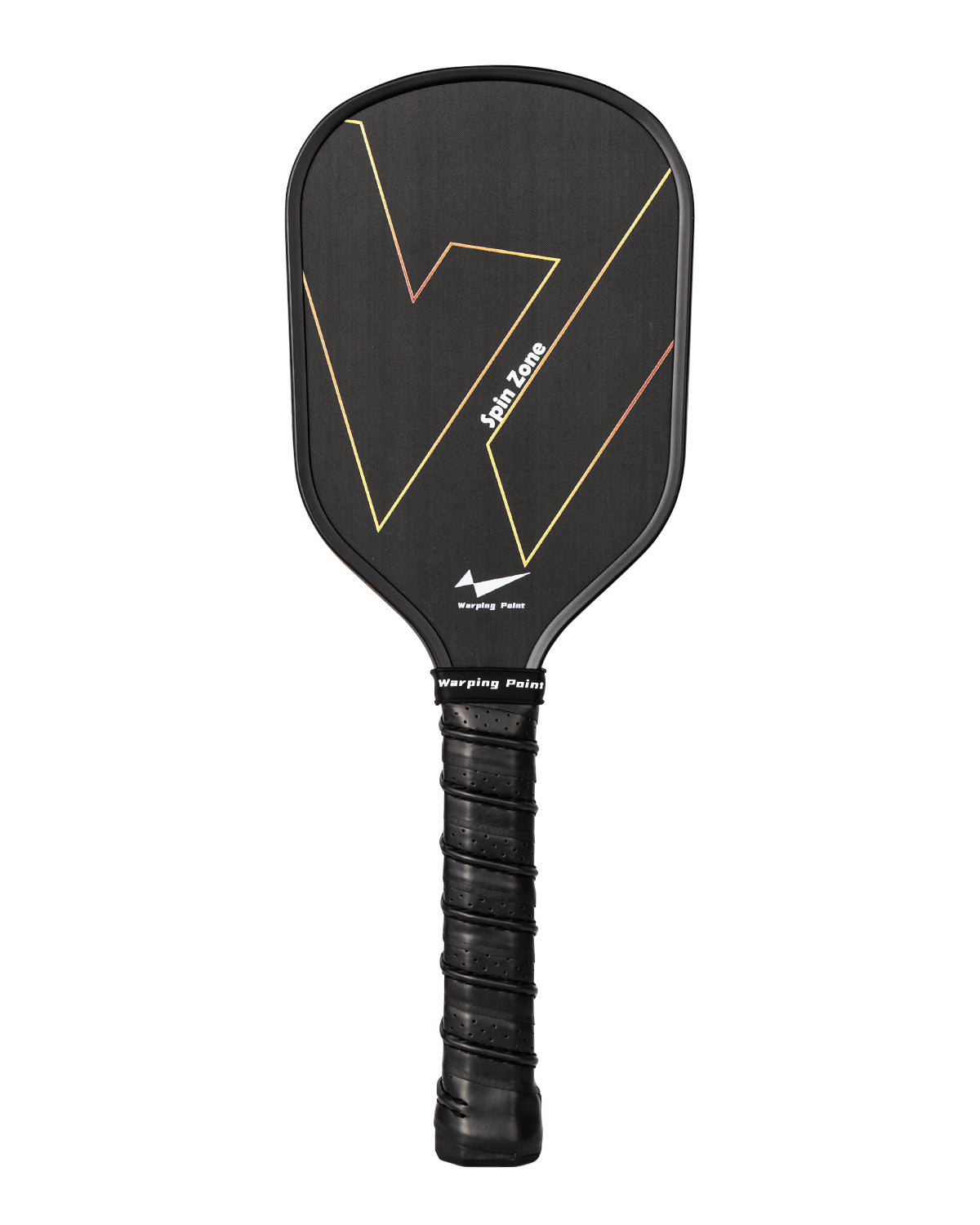 Pickleball Training Paddle 16mm - Carbon Fiber Surface & Cushioned Grip for Spin & Control