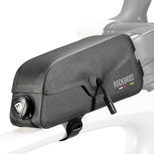 ROCKBROS Road To Sky 100%Waterproof Magnetic Bike Top Tube Frame Bag  0.6L/0.9L