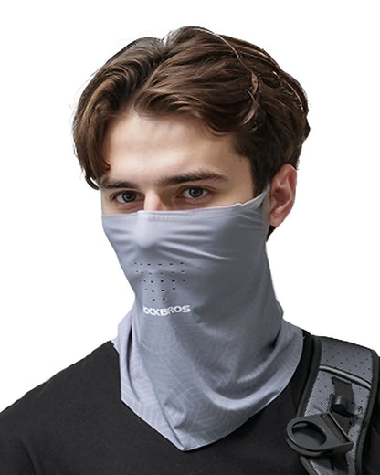 ROCKBROS Summer Cooling Neck Gaiter Breathable Balaclava for Men Women