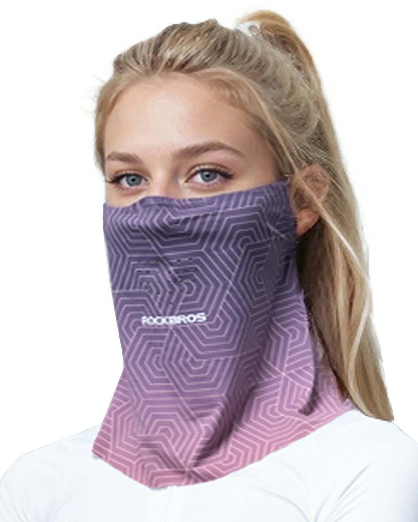 ROCKBROS Summer Cooling Neck Gaiter Breathable Balaclava for Men Women