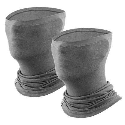 Merino Wool Thermal Neck Gaiter Face Mask for Men Women