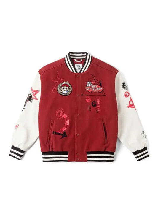 Vans The Monsters Labubu Varsity Jacket