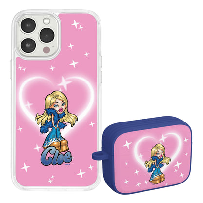 Bratz® Passion For Fashion HD Apple iPhone 14 Mag-Safe Phone Case and AirPods Pro Combo Package