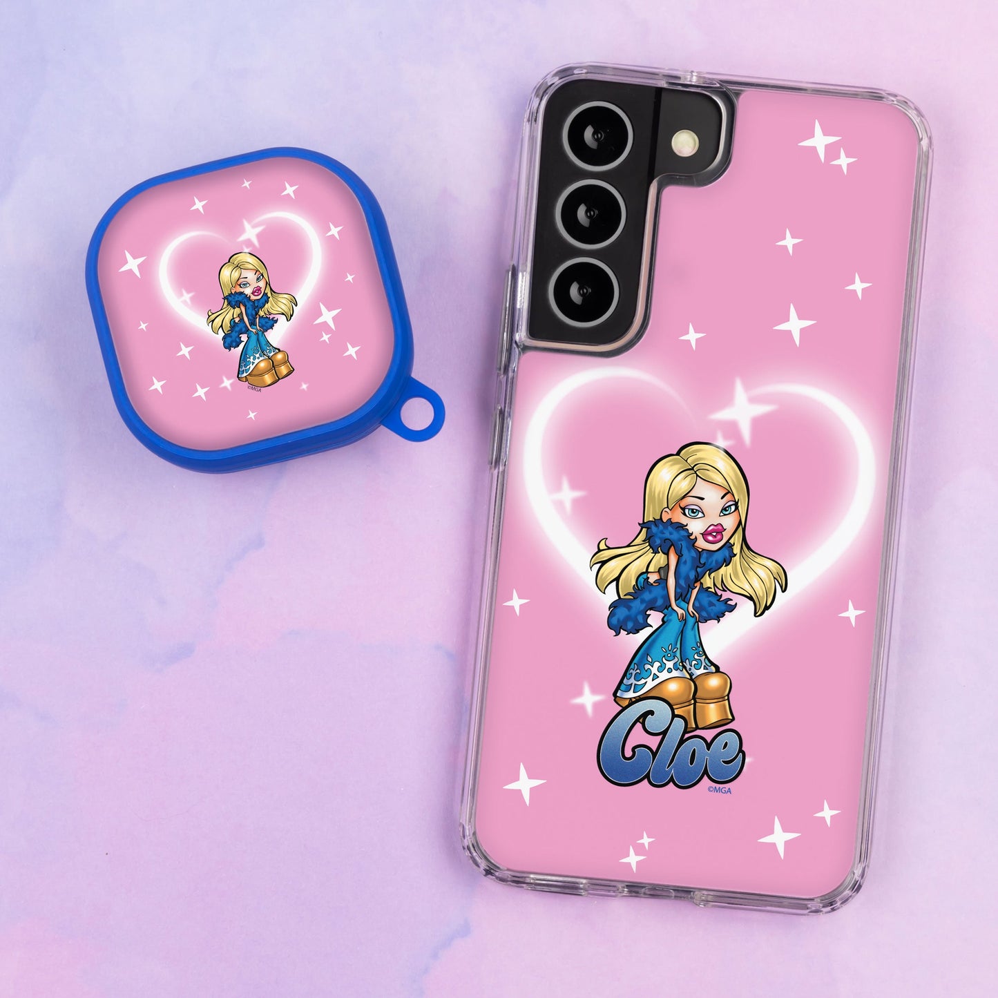 Bratz® Passion For Fashion HD Samsung Galaxy S23 Series and Buds Pro Combo Package