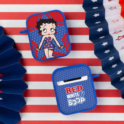 Betty Boop Red White & Boop HDX Apple AirPods Gen 1 & 2 Case Cover